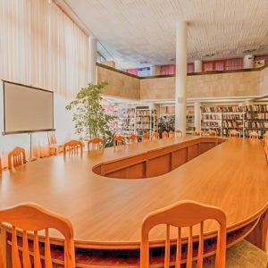 Библиотека в санатории Джинал в городе Кисловодске - фотография