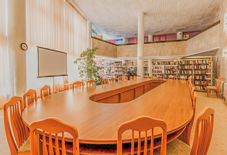 Библиотека в санатории Джинал в городе Кисловодске - фотография