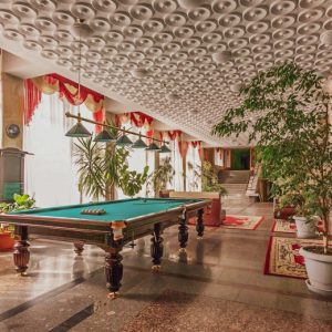 Бильярд в санатории Джинал в городе Кисловодске - фотография