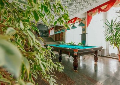 Бильярд в санатории Джинал в городе Кисловодске - фотография