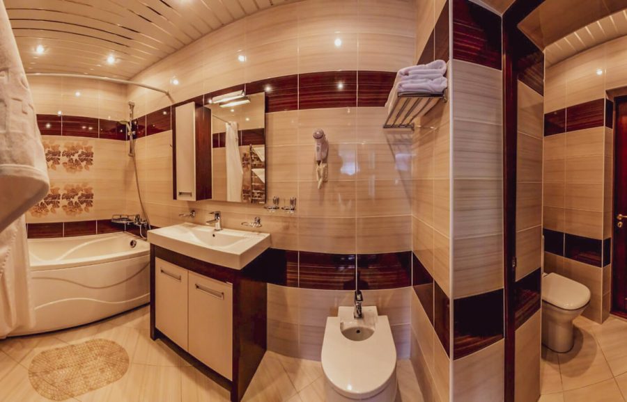 Номер двухместный двухкомнатный дабл премиум в санатории Джинал в городе Кисловодске - фотография