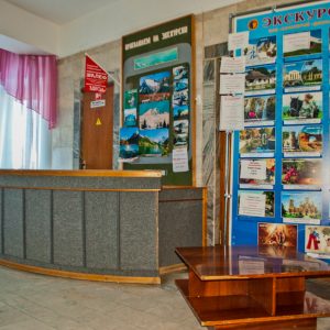 Холл в санатории Джинал в городе Кисловодске - фотография