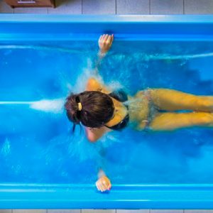 Подводный душ массаж в санатории Джинал в городе Кисловодске - фотография