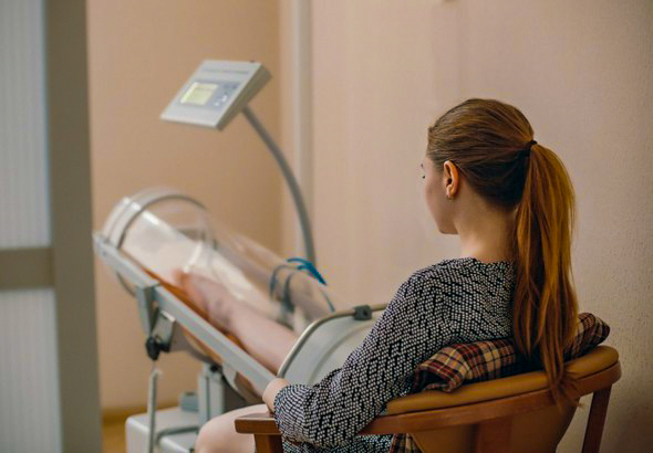 Барокамера активной гиперемии в санатории Джинал в городе Кисловодске - фотография