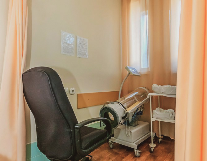 Барокамера активной гиперемии в санатории Джинал в городе Кисловодске - фотография