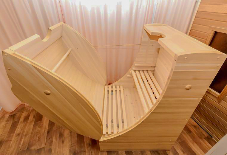 Кедровая бочка в санатории Джинал в городе Кисловодске - фотография