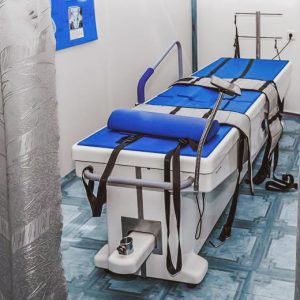 Сухое вытяжение позвоночника на аппарате Ормед в санатории Джинал в городе Кисловодске - фотография