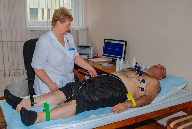 Кардиологическое исследование в санатории Джинал в городе Кисловодске - фотография