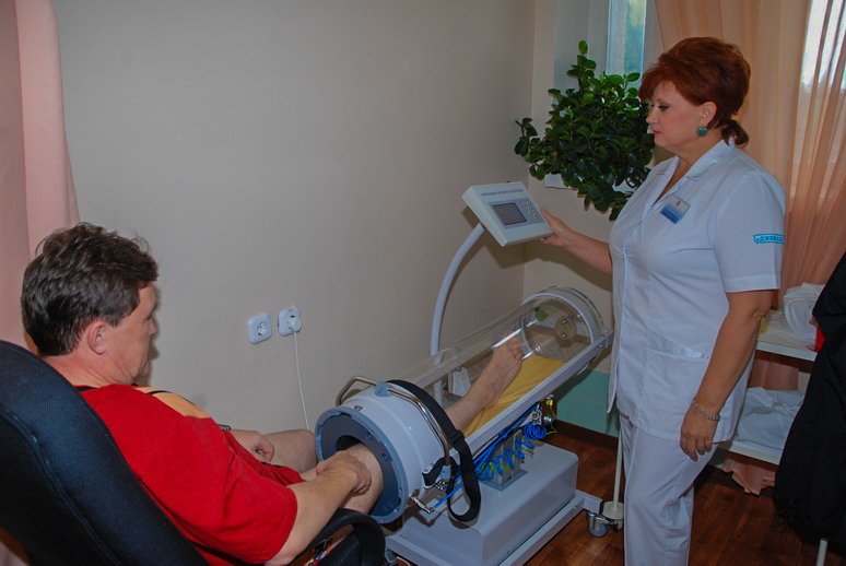 Барокамера активной гиперемии в санатории Джинал в городе Кисловодске - фотография