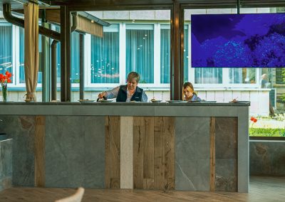 Летнее кафе в санатории Джинал в городе Кисловодске - фотография