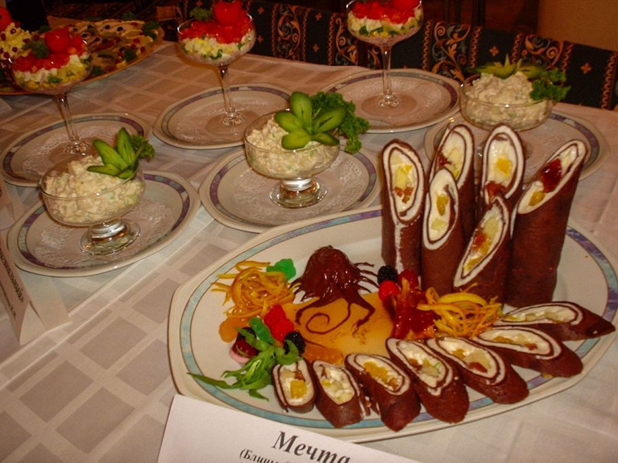 Кулинарные выставки в санатории Джинал в городе Кисловодске - фотография