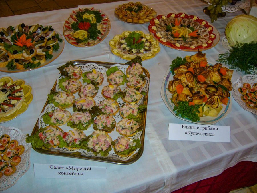 Кулинарные выставки в санатории Джинал в городе Кисловодске - фотография
