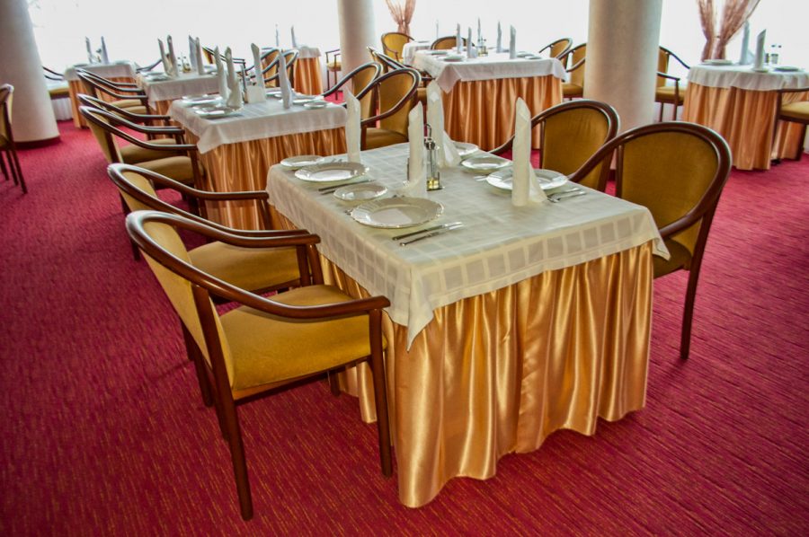 Ресторан в санатории Джинал в городе Кисловодске - фотография