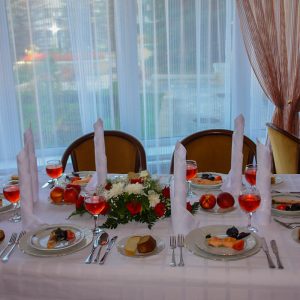 Ресторан в санатории Джинал в городе Кисловодске - фотография