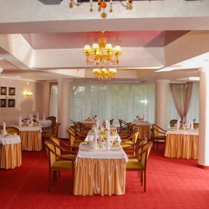 Ресторан в санатории Джинал в городе Кисловодске - фотография