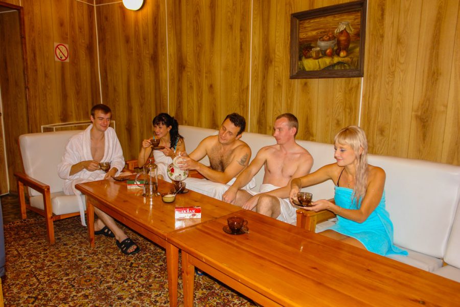 Сауна в санатории Джинал в городе Кисловодске - фотография