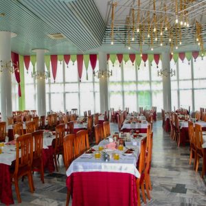 Столовая в санатории Джинал в городе Кисловодске - фотография