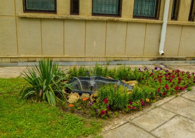 Территория в санатории Джинал в городе Кисловодске - фотография