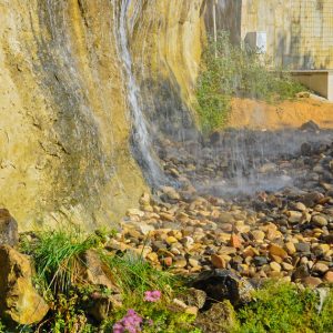 Территория в санатории Джинал в городе Кисловодске - фотография
