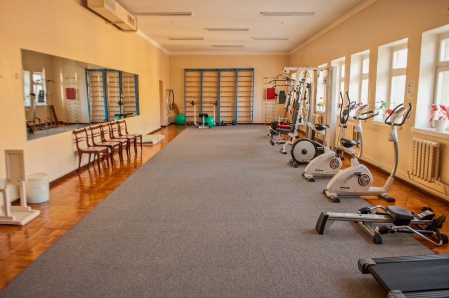 Тренажерный зал в санатории Джинал в городе Кисловодске - фотография