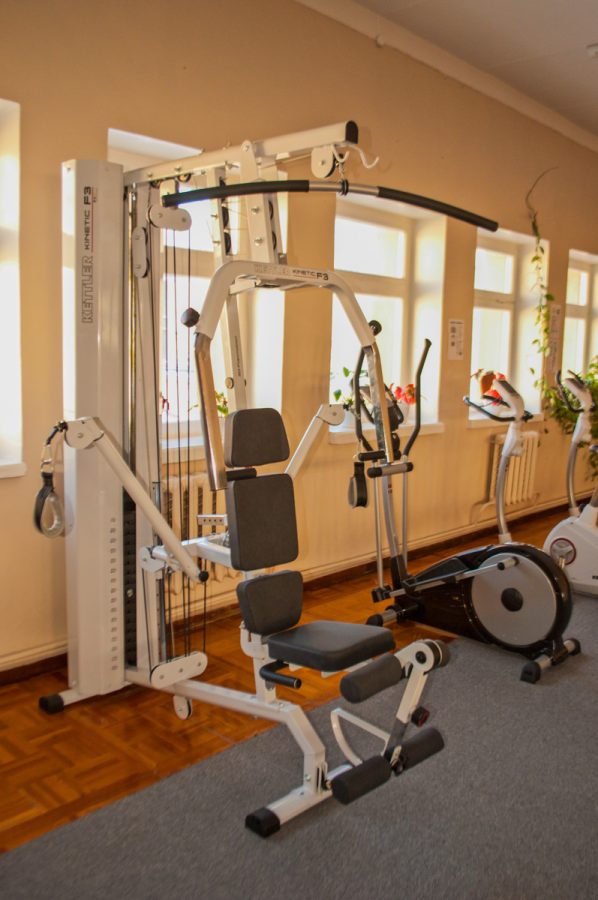 Тренажерный зал в санатории Джинал в городе Кисловодске - фотография