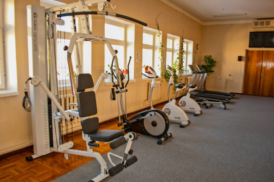 Тренажерный зал в санатории Джинал в городе Кисловодске - фотография