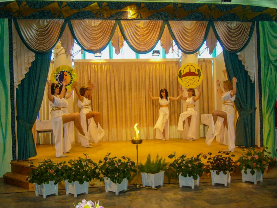 Развлекательная программа в ресторане в санатории Джинал в городе Кисловодске - фотография