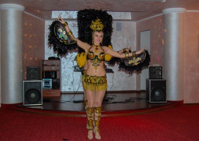 Развлекательная программа в ресторане в санатории Джинал в городе Кисловодске - фотография