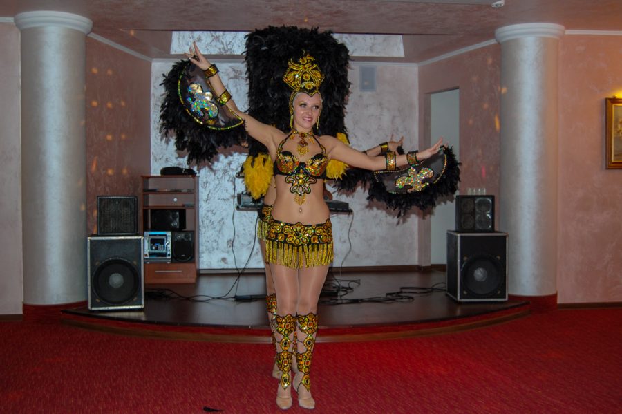 Развлекательная программа в ресторане в санатории Джинал в городе Кисловодске - фотография