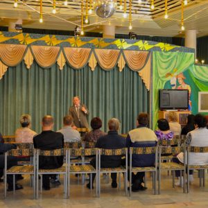 Развлекательная программа в ресторане в санатории Джинал в городе Кисловодске - фотография