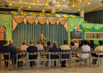 Развлекательная программа в ресторане в санатории Джинал в городе Кисловодске - фотография