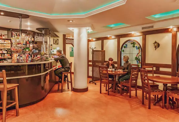 Бар в санатории Джинал в городе Кисловодске - фотография