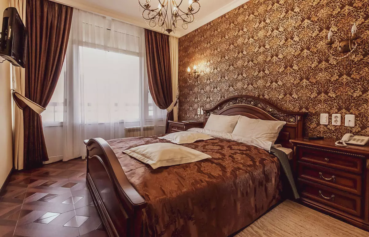 Номер двухместный двухкомнатный дабл премиум в санатории Джинал в городе Кисловодске - фотография