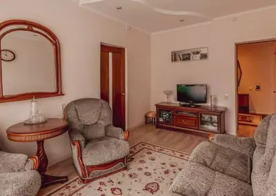 Номер двухместный двухкомнатный дабл премиум в санатории Джинал в городе Кисловодске - фотография