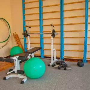 Гимнастический зал в санатории Джинал в городе Кисловодске - фотография