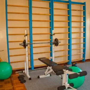 Гимнастический зал в санатории Джинал в городе Кисловодске - фотография