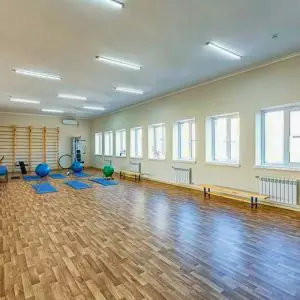 Гимнастический зал в санатории Джинал в городе Кисловодске - фотография