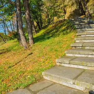 Территория в санатории Джинал в городе Кисловодске - фотография
